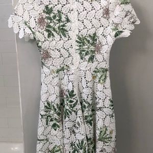 Lace floral dress - size S